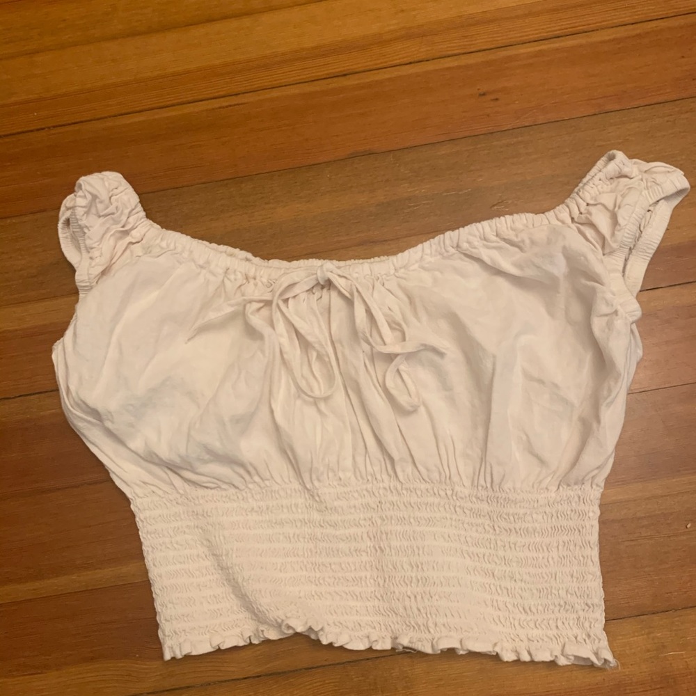 pink smocked brandy top (w name sorry)